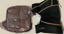 🔰 Copper Fit Rapid Relief, Adjustable Fit, Knee Wrap with Hot/Cold Gel