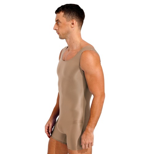 Men's Athletic Supporters Wrestling Singlet Leotard Bodysuit Pouch Boxer Shorts - Picture 166 of 203