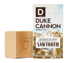 DUKE CANNON SUPPLY CO. BIG ASS BRICK OF SOAP SAWTOOTH 10 OZ. MADE IN USA (1 BAR)
