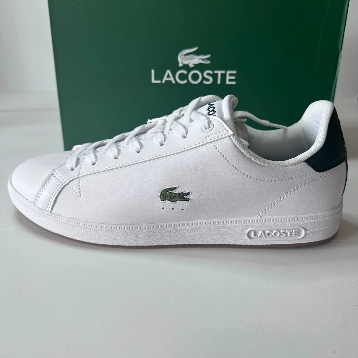 religion venom Vejrtrækning Lacoste White Tennis Shoes Sneaker New Soccer Running Golf Casual Fashion  Ultras | eBay