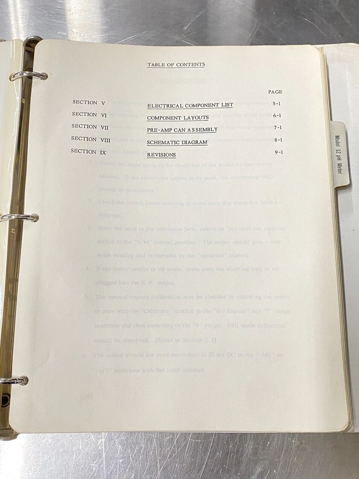 Medidor de 12 pH Corning - Guía del usuario / Libro de instrucciones / Manual Foto 4 de 4