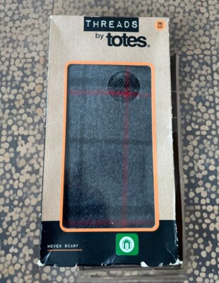 Vintage Totes Tartan scarf In Box UK