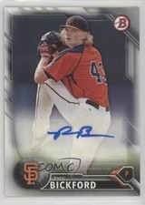 2016 Bowman Retail Prospect Phil Bickford #PA-PB Auto 0x1