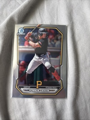 2026 Bowman Baseball - Konnor Griffin Chrome Base #BCP-92 Pittsburgh Pirates