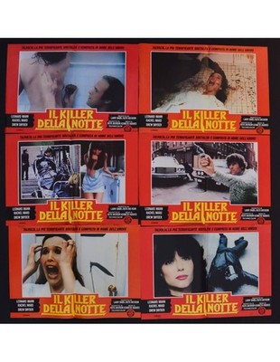 Filmfotos IL KILLER DELLA NOTTE Leonard Mann Rachel Ward Terror Horror F121