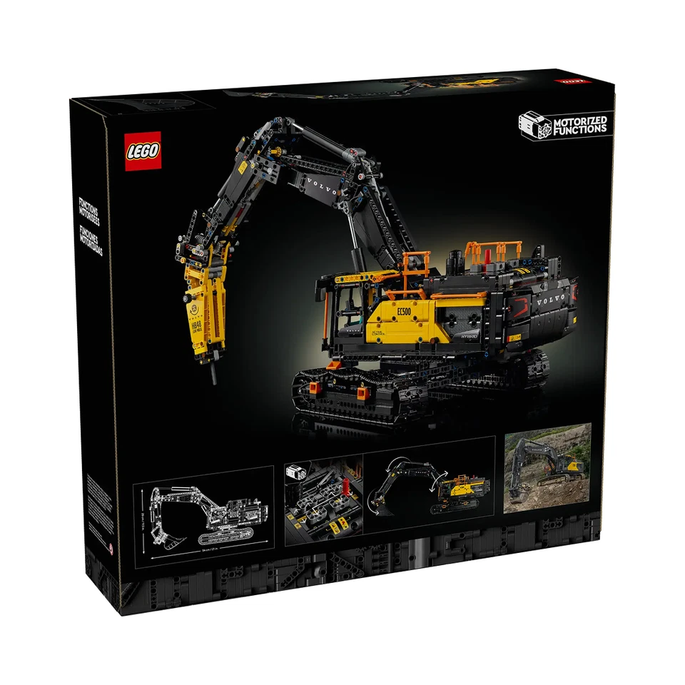 Lego 42215 Volvo EC500 Hybrid Excavator 2359pcs SEALED - Image 4 of 4