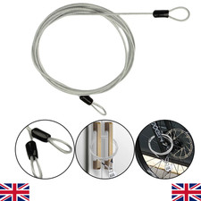 Security Steel Cable Lock Bike Cycle 2m Luggage Lock Wire Rope