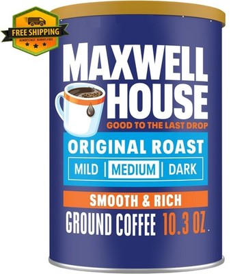 Maxwell House Original Roast Ground Coffee, 10.3 oz Container