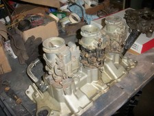 Sbc Intake Manifold 3 Duece Carbs