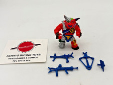 1991 Groundchuck Complete Vintage TMNT Teenage Mutant Ninja Turtles Figure