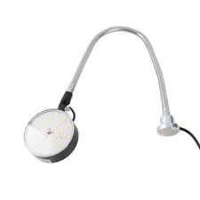 `LED Machine Light 15W With 50cm Gooseneck Magnetic Base Shop Tool Lamp EU Plug