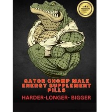 Gator chomp king Male Booster Pills EXTREME ENHANCEMENT capsule - (10 ct) F.s