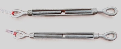 2  National  Ete/Eye  5/8'' x 12''   Turnbuckle  Galvanized Drop Forge