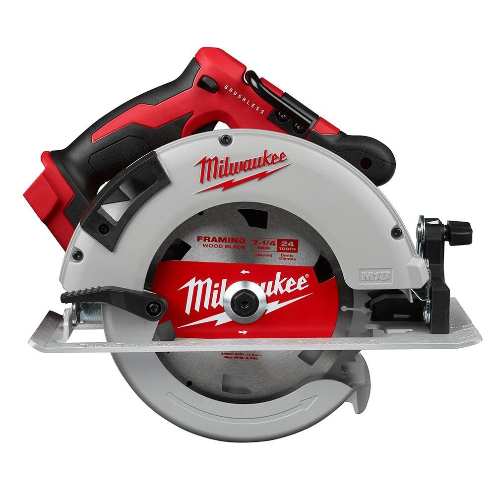 Бесщеточная дисковая пила Milwaukee M18 диаметром 7-14 дюйма без инструмента 45390₽