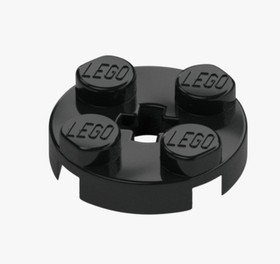LEGO 10x Round Plate 2x2 Black Round Plate 4032 403226 Black Round Plate NEW