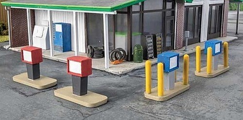 Walthers Cornerstone 933-3545 Kit De Detalles Para Estación De Servicio HO | Zustand: Nuevo