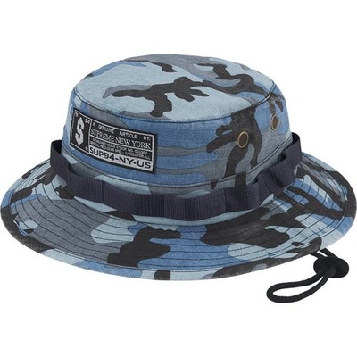 Size M/L • Supreme Military Boonie • Blue Camo • Cross Posted