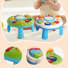 Baby Activity Table Preschool Learning Portable Play Center for Kids 1 2 3 4