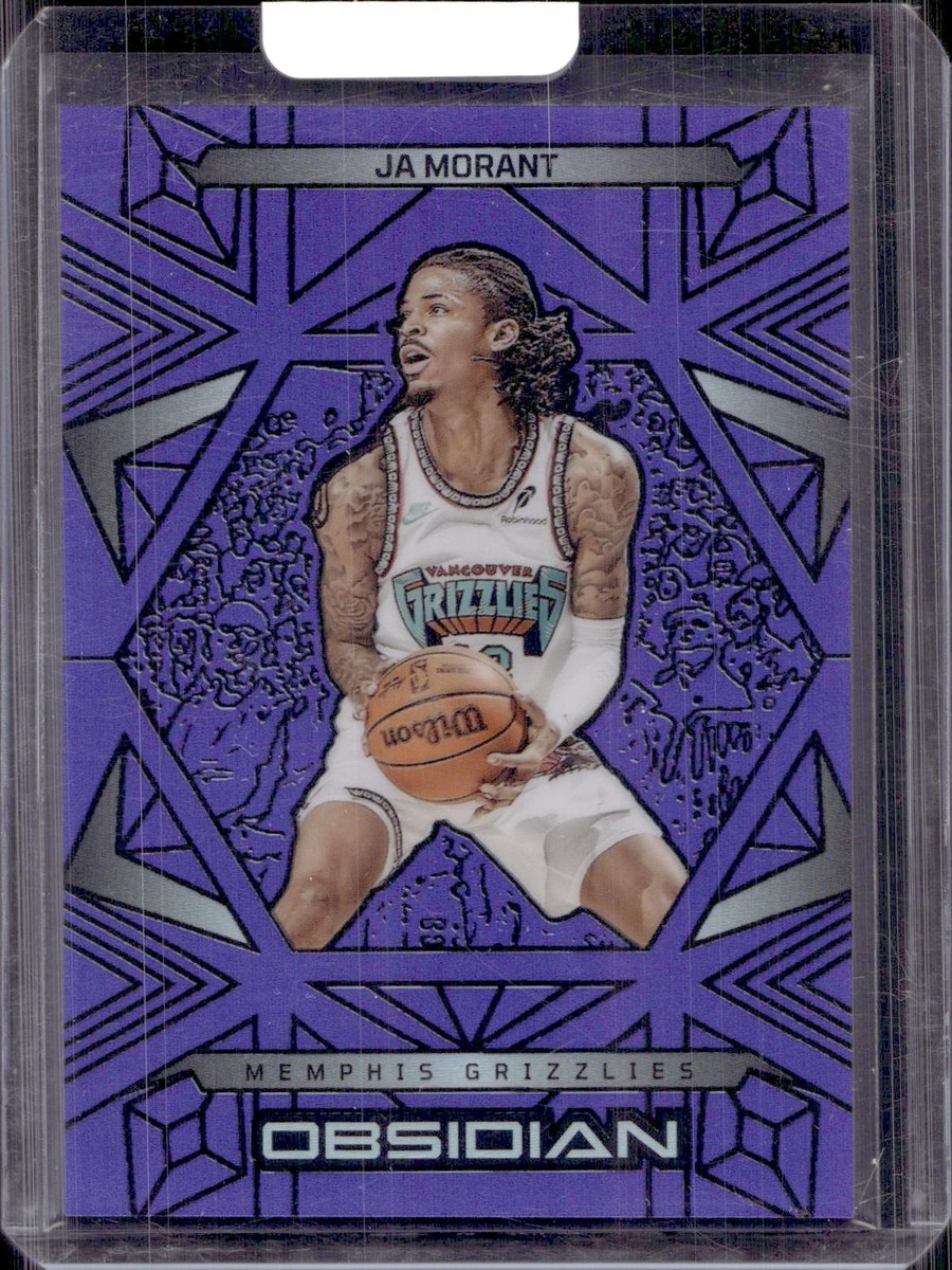 e*7様 ja morant new beginnings /49 gem mi 2024-25 Panini Obsidian #58 Ja Morant Electric Etch Purple Flood