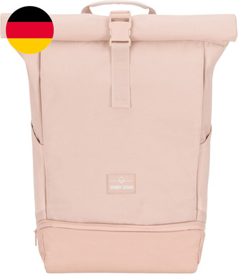 Johnny Urban Rucksack Herren & Damen Rosa - Allen Large - Rolltop Backpack Groß 