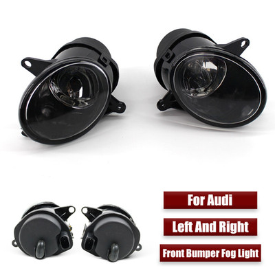 One Pair Car Front Bumper Fog Light Lamp For Audi A6 C5 S6 Quattro 2003-2004