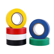 0.65 In. X 32 Ft. Electrical Tape Multi-Colored 6-Pack Professional Grade 600V D