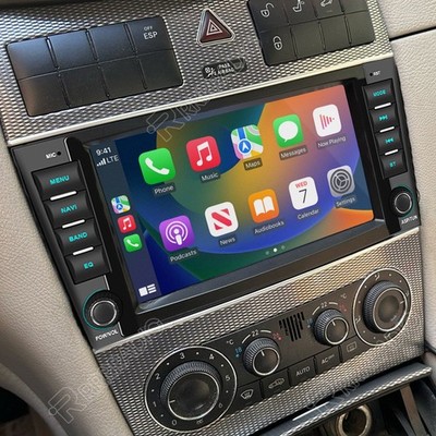 64GB Android 15 Autoradio Carplay für Mercedes Benz C-Klasse W203 2004-2007 GPS