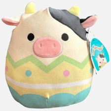 Squishmallows Connor The Cow Easter Egg 8 Nwt