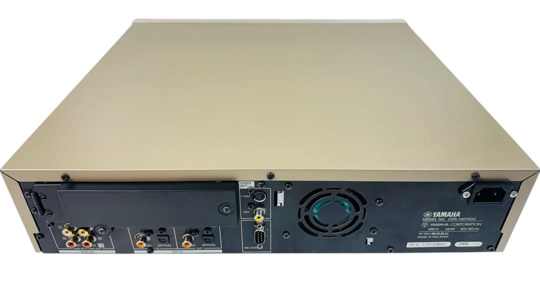 YAMAHA CDR-HD1500 HDD/CD RECORDER PLAYER CONFIRMED OPERATION W
