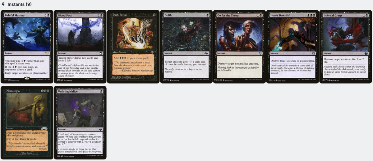 Sheoldred, the Apocalypse FORCED CARD DRAW Magic Deck **NO