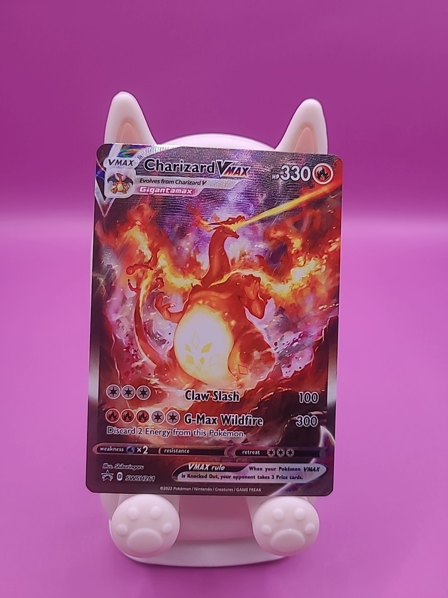 Pokemon TCG Charizard VMAX SWSH261 Black Star Promo Card Charizard UPC | eBay Pokemon TCG Charizard VMAX SWSH261 Black Star Promo Card Charizard UPC | eBay