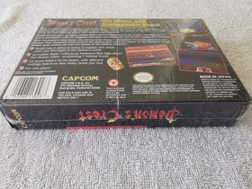 Demons Crest Super Nintendo SNES Complete CIB Very Great Shape WATCH VIDEO