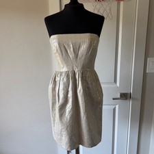 Shoshanna Women's Strapless Dress Made In USA Size 6