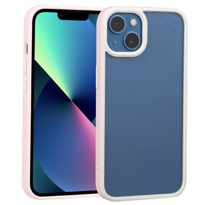 Für iPhone 14 Plus Handyhülle TPU + PC ZWEIFARBIG (Rosa)