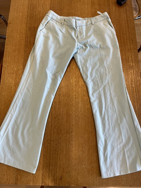 Mint Green Flare Pants
