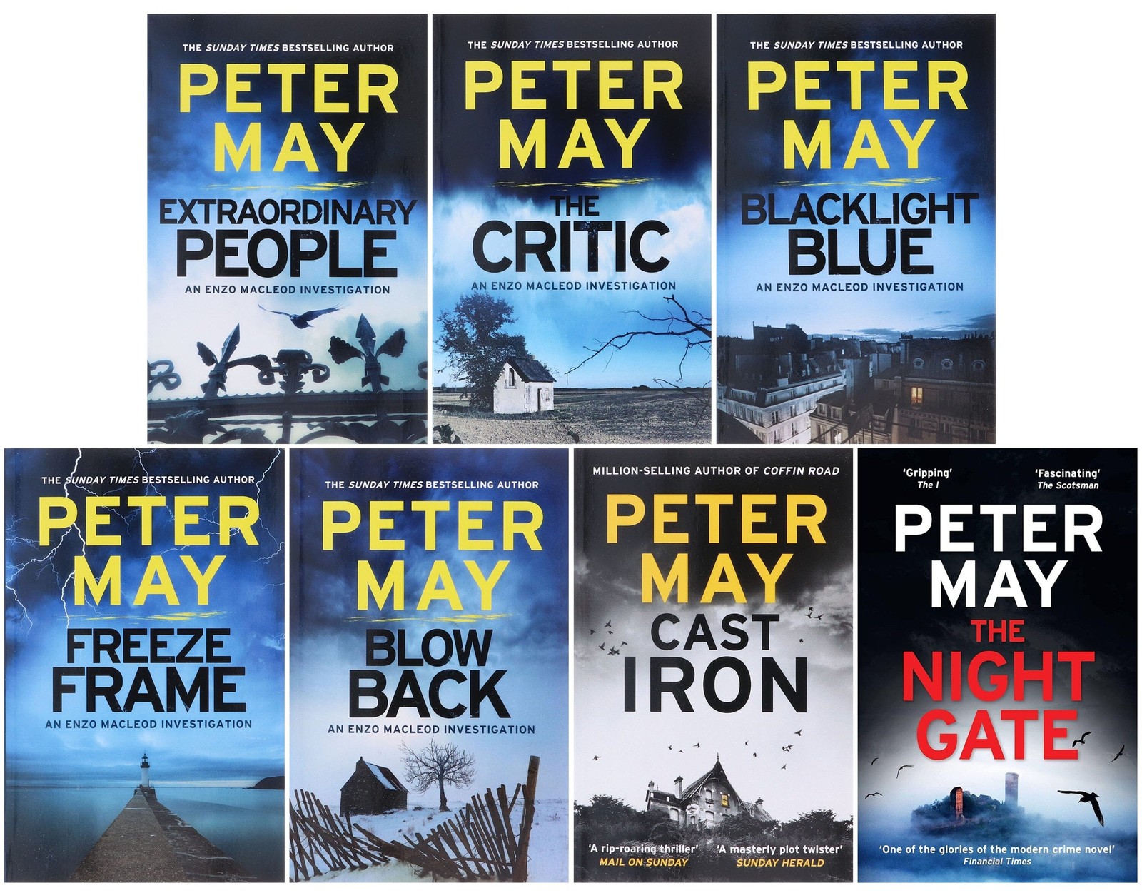 An Enzo Macleod Investigations (Enzo Files) by Peter May 7 Books Set -Fiction-PB - Image 2