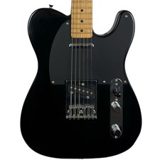 Telecaster Squier de Fender Japan Silver Series 2002-2004 - negra
