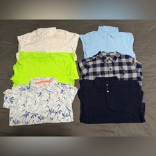 Assorted Boy  s Polo and Button-Up Shirts size 10 L GAP