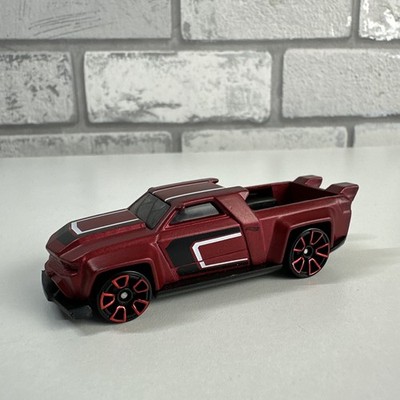 2017 Netflix LET'S RACE Design SOLID MUSCLE rot lose Hot Wheels