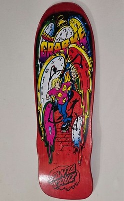 CLAUSE GRABKE SANTA CRUZ SKATEBOARD DECK JIM PHILLIPS REISSUE
