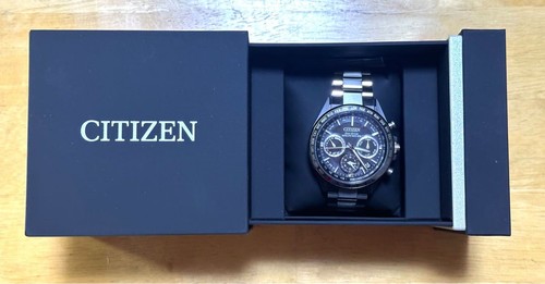 Citizen Attesa CC4015-51E Eco-Drive Satellite Chronographe Solaire Montre Hommes - Photo 1 sur 8