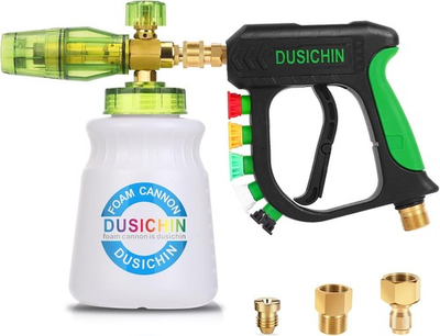 #ad DUSICHIN Pressure Washer Gun with Foam Cannon4000 PSI GunFoam CannonNozzle $61.05