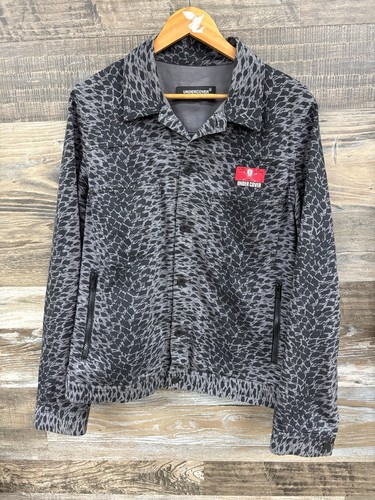 Size L - Undercover Cream Soda Leopard Print Trucker Jacket