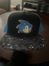 Sonic The Hedgehog Black And Blue Hat
