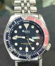 Seiko SKX009J 7S26-0020 Pepsi Diver Automatic Men's Watch - ORIGINAL & SERVICED