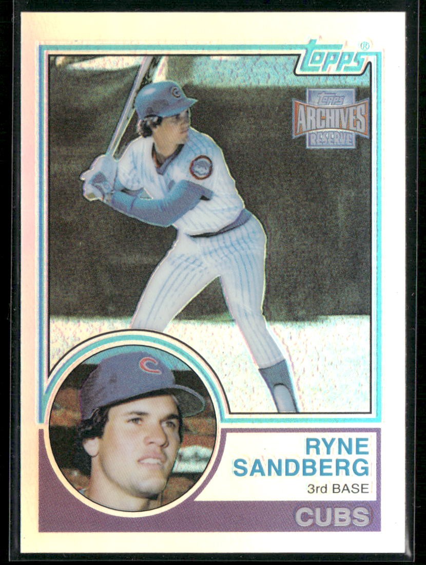 Ryne Sandberg 2001 Topps Archives Reserve #71 Chicago Cubs