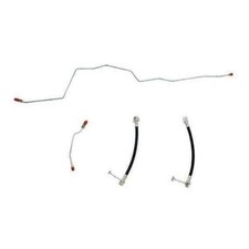 Rear Axle Brake Lines For Dodge Ram 2500 2001-02 Automatic Dana 70 Wra0102ss-cpp