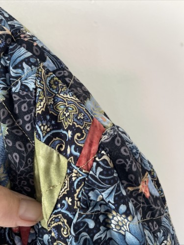 Handmade Xxl Steppjacke Patched Boho Skurril - Bild 9 von 10