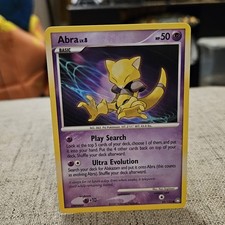 Abra Pokemon TCG Mysterious Treasures Common Card #69/123