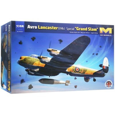 HK Models Avro Lancaster B Mk I Grand Slam Maßstab 1:48 Flugzeug Bausatz PKHK01F007